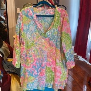 Caftan or swim cover